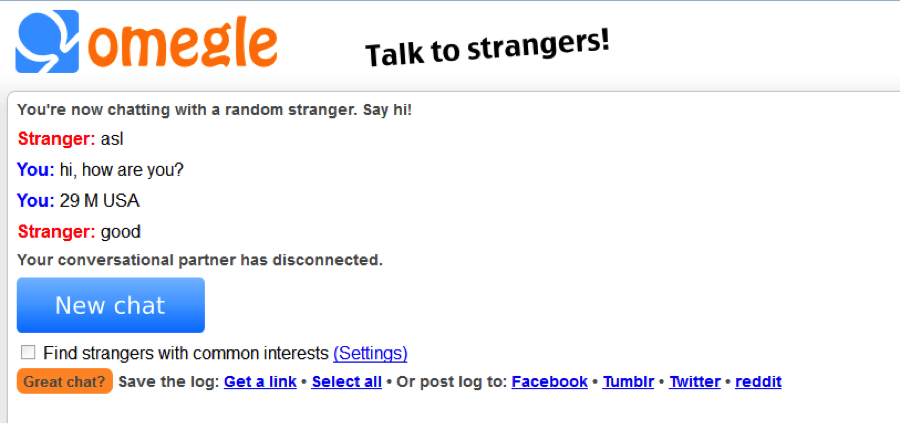 Stranger Chat Talk with a stranger