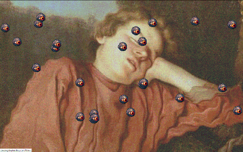 Rafman’s Sleeping Shepherd Boy, 2009. http://sleepingshepherdboy.com/