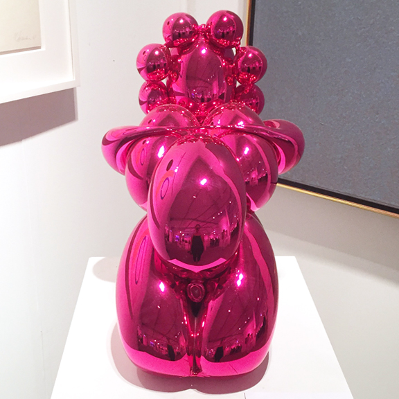 Koons at Art Miami. Over and over again. You expected more.