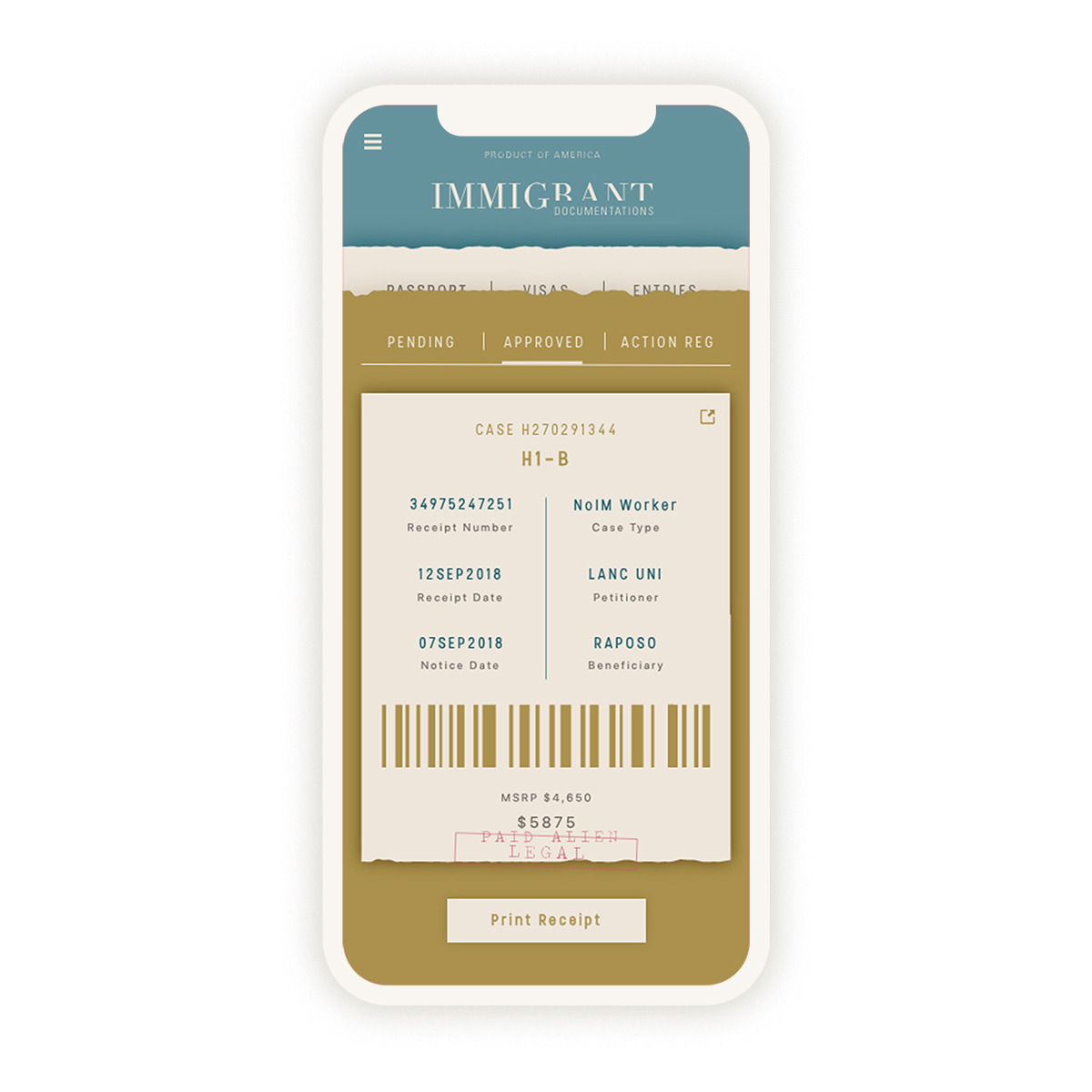 Immigrant Documentation 4